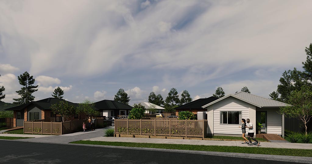 9-11 + 15 Matai Street Proposed Trust House redevelopment 16-18 Kaka Street, Masterton